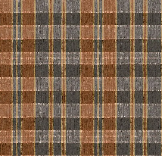 Forbo Flotex Roll Vision Plaid Rust 79" x 98.4'