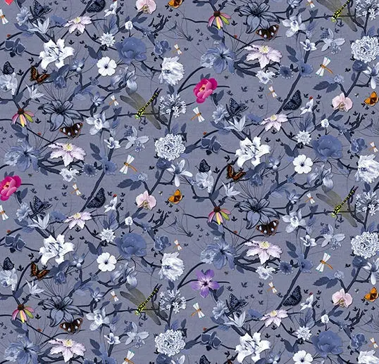 Forbo Flotex Roll Vision Botanical Iris 79" x 98.4'