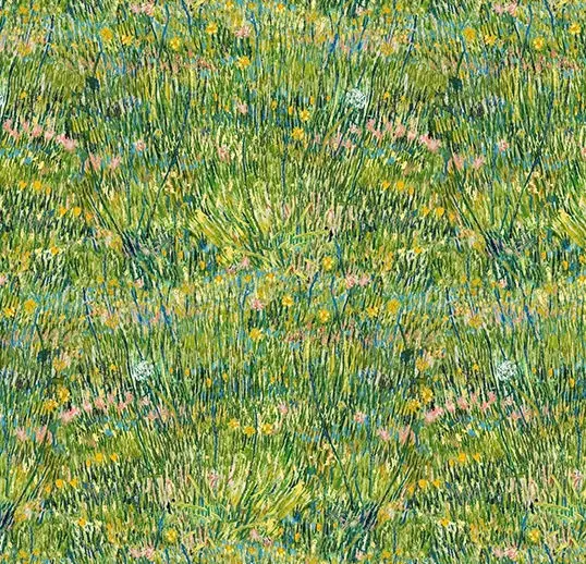 Forbo Flotex Roll Vision Van Gogh Patch of Grass 79" x 98.4'