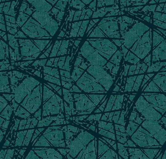 Forbo Flotex Roll Vision Ziggurat Teal 79" x 98.4'