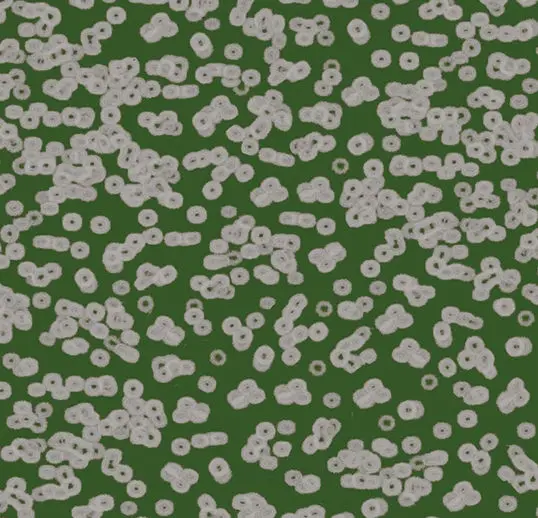 Forbo Flotex Roll Vision #990403 Bacteria 79" x 98.4'
