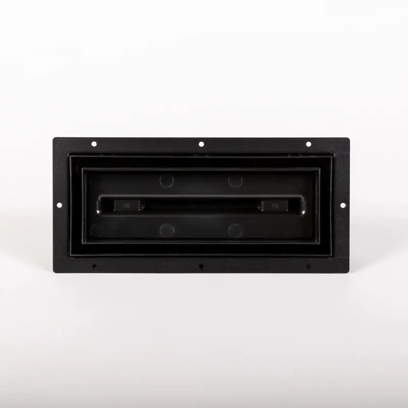 Fittes - Air Vent Flushmount Lite Matte Black 2" x 12"