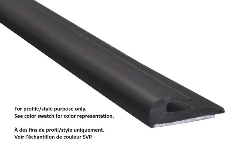 M-D PRO - Peel & Stick Wall Resilient Vinyl Cove Cap 1/8" (3.2 mm) x 12'