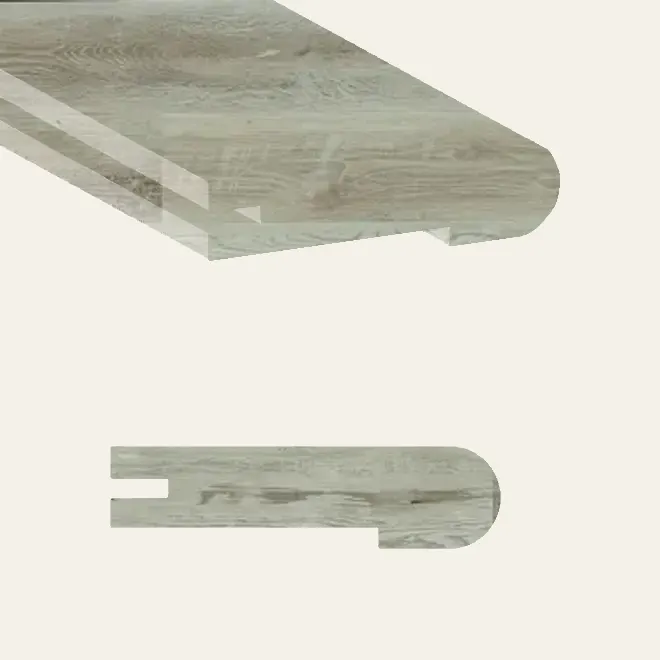 Toucan Vinyl Flooring SPC1 Series #126 Dentine Flush Stair Nose 96"