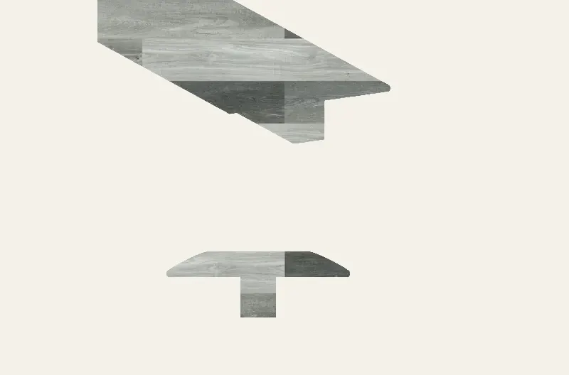 Taiga Vinyl Flooring Ninja Xtra Dove T-Molding 94-1/2"