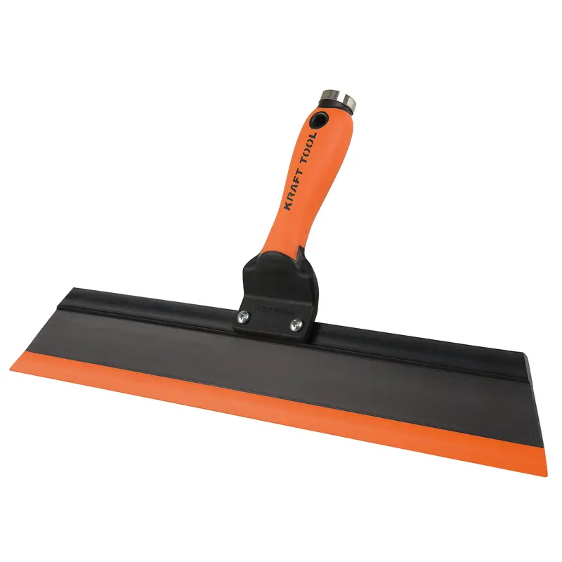 Kraft Tool - Squeegee Trowel with ProForm Soft Grip Handle 18"