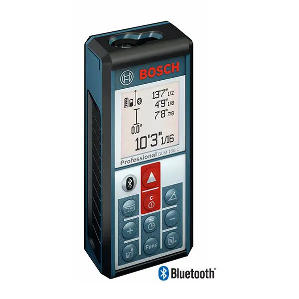 Bosch GLM 100 Laser Measure with Bluetooth Wireless