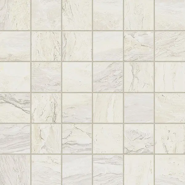 Centura Floor Tiles Gemstone White Natural 12" x 12" (9.09 sqft/box)