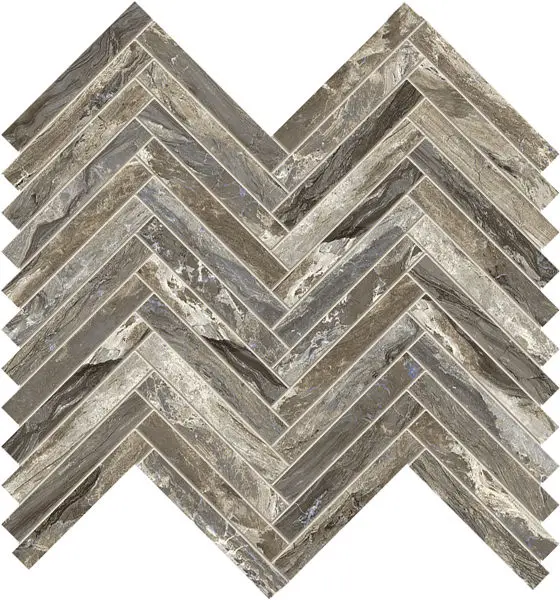 Centura Floor Tiles Gemstone Taupe Glossy 12" x 13"
