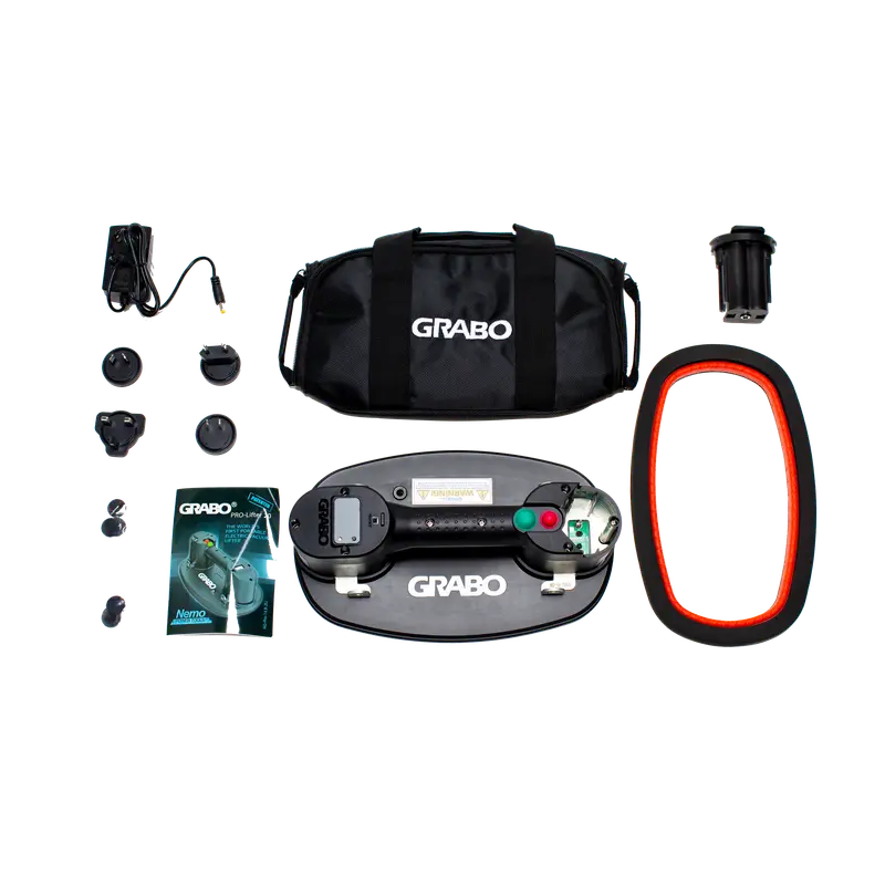 GRABO - Suction Cup PRO Lifter 20 Kit 14.8V 2.6 Ah (1 Battery/1 Seal)