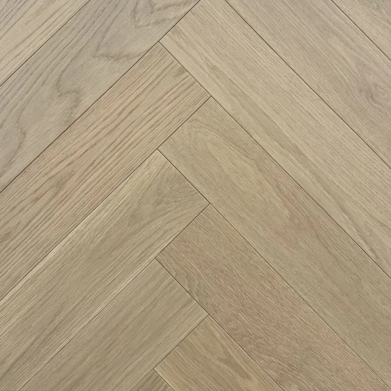 Vidar Engineered Hardwood American Oak Herringbone Honey Wheat Herringbone Select 5" - 3/4"