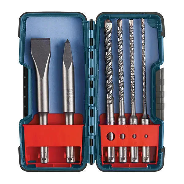 Bosch SDS-Plus Bulldog Rotary Hammer Bit Set
