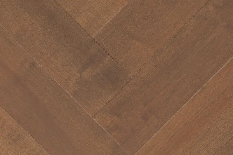 Torlys Smart Floors Engineered Hardwood Everest XP Twist Maple Arabica Herringbone (Left) 4-3/4" x 23-3/8" - 1/2" (12 mm)