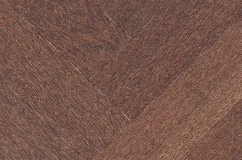 Torlys Smart Floors Engineered Hardwood Everest XP Twist Hickory Americano Herringbone (Left) 4-3/4" x 23-3/8" - 1/2" (12 mm)