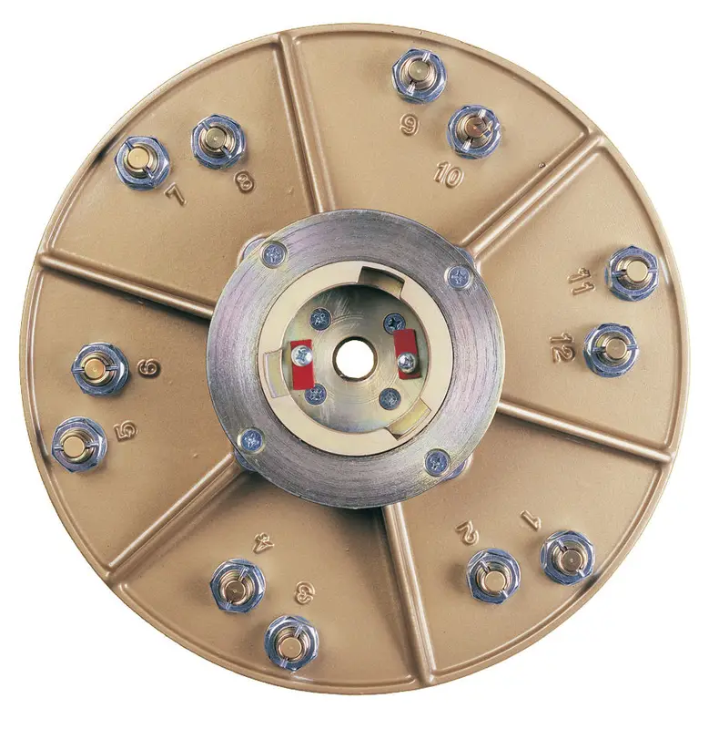 Pearl Abrasive - Hexplate 15" Scrap N Grind With 12 Pads With Clutch