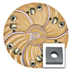 Pearl Abrasive - Disc of 17" With 12 HEX1CARB (WIP)
