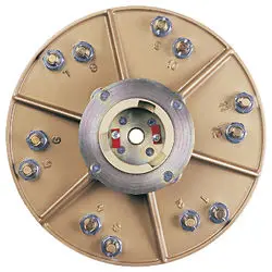 Pearl Abrasive - Turbo Cut Plate of 17" With Super Clutch