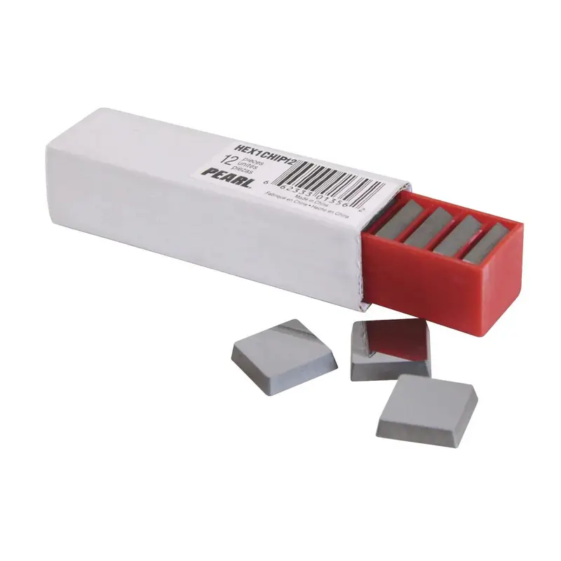 Pearl Abrasive - Carbide Replacement Chip Hexpin #1 (Pack of 12)