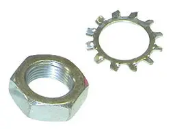 Pearl Abrasive - Hexpin Replacement Nut & Lock Washer