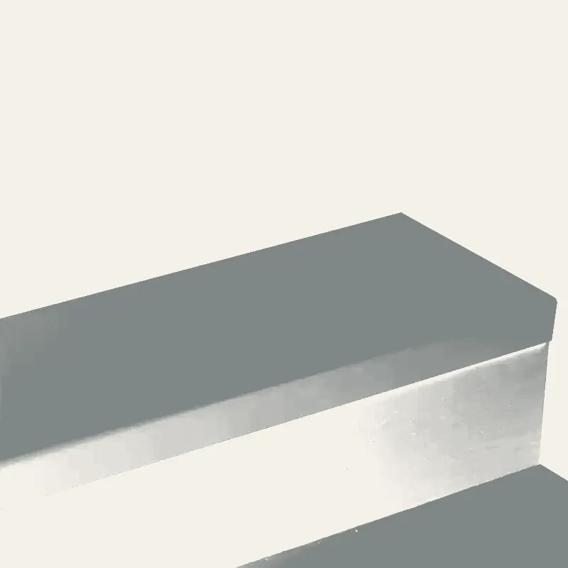 Angle Fit Rubber Stair Tread - HMNTD 28 SQ Hammered (Extended Depth) #28 Medium Grey No Insert 96"