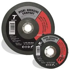 Pearl Abrasive - SC Turbocut Discs for Concrete/Stone, Hard Back, C16 - 4 1/2" x 7/8"