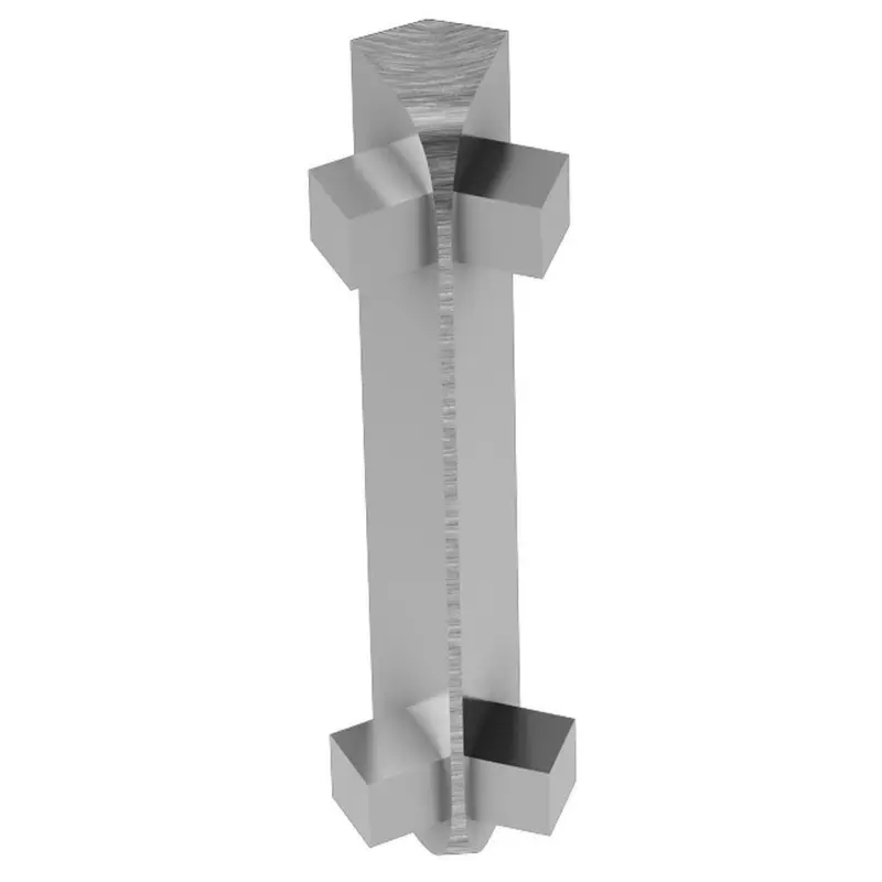 Schluter - RONDEC-CT Inside Corner 135° - Aluminum Anodized Matte 5/16" (8 mm)