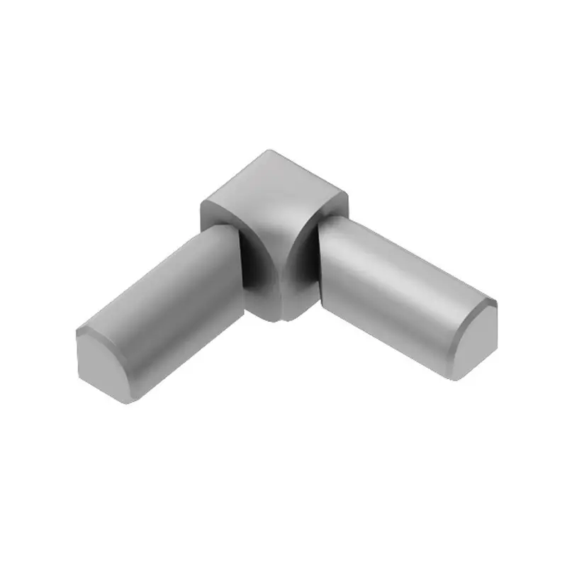 Schluter - RONDEC 2-Leg Inside Corner 90° - Aluminum Anodized Matte 5/16" (8 mm)