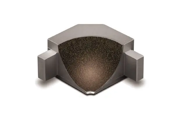 Schluter - DILEX-AHKA Inside Corner 90° with 3/8" (10 mm) Radius - Aluminum Bronze