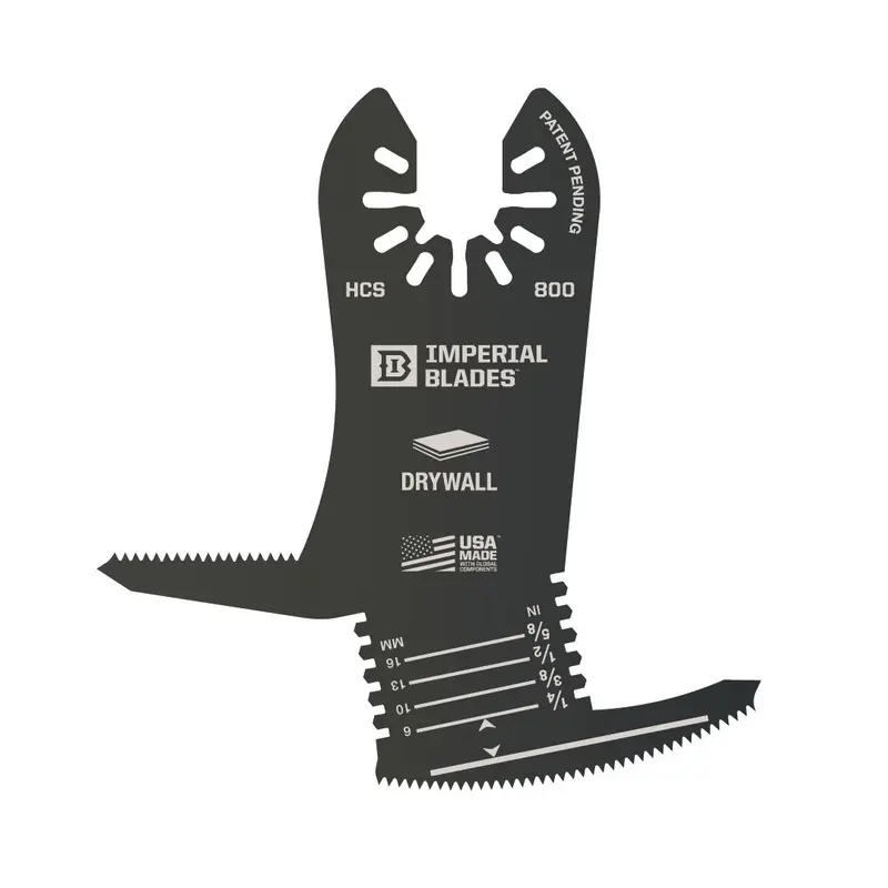 Imperial Blades 4-IN-1 Features Drywall Blade One Fit 2-1/8"