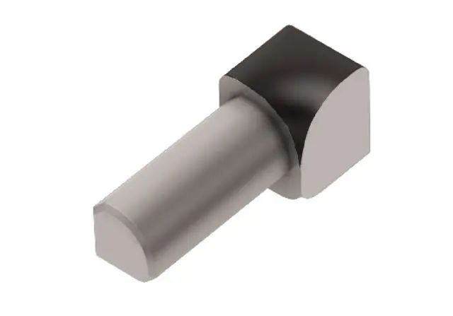 Schluter RONDEC Inside Corner 90° Aluminum Black 1/4"