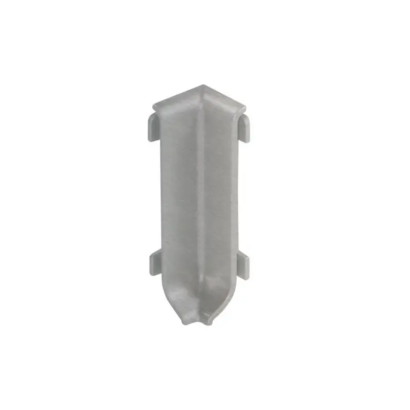Schluter - DESIGNBASE-SL Inside Corner 90° - Aluminum Brushed Stainless Appearance 2-3/8" (60 mm)