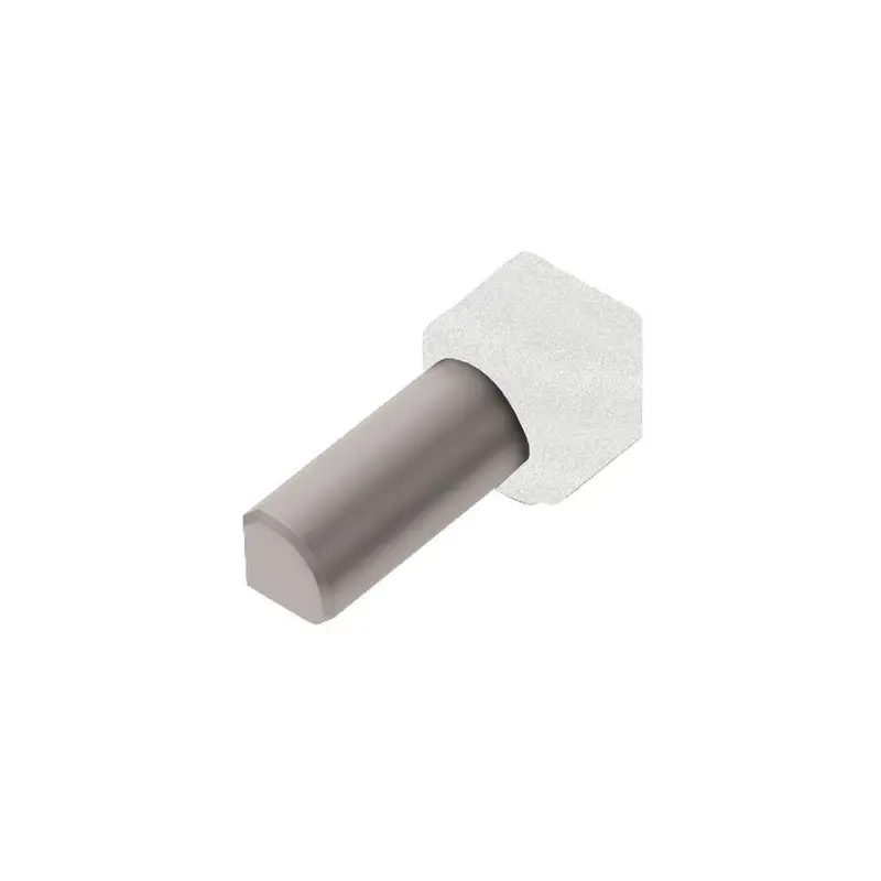 Schluter - RONDEC Inside Corner 90° - Aluminum Matte White 1/2" (12.5 mm)