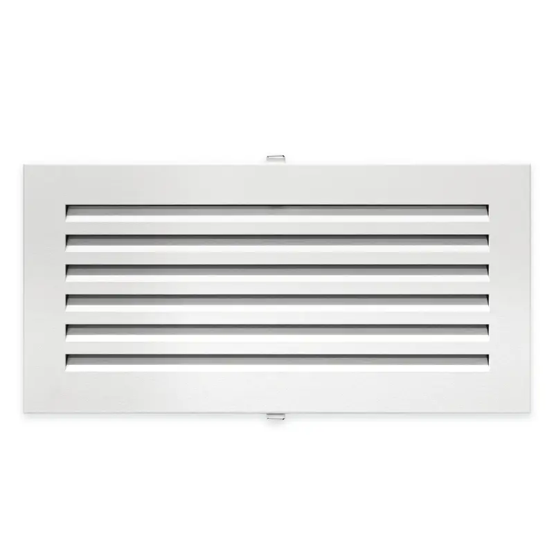 Air Return Wall Vent EZClip 6x10 White