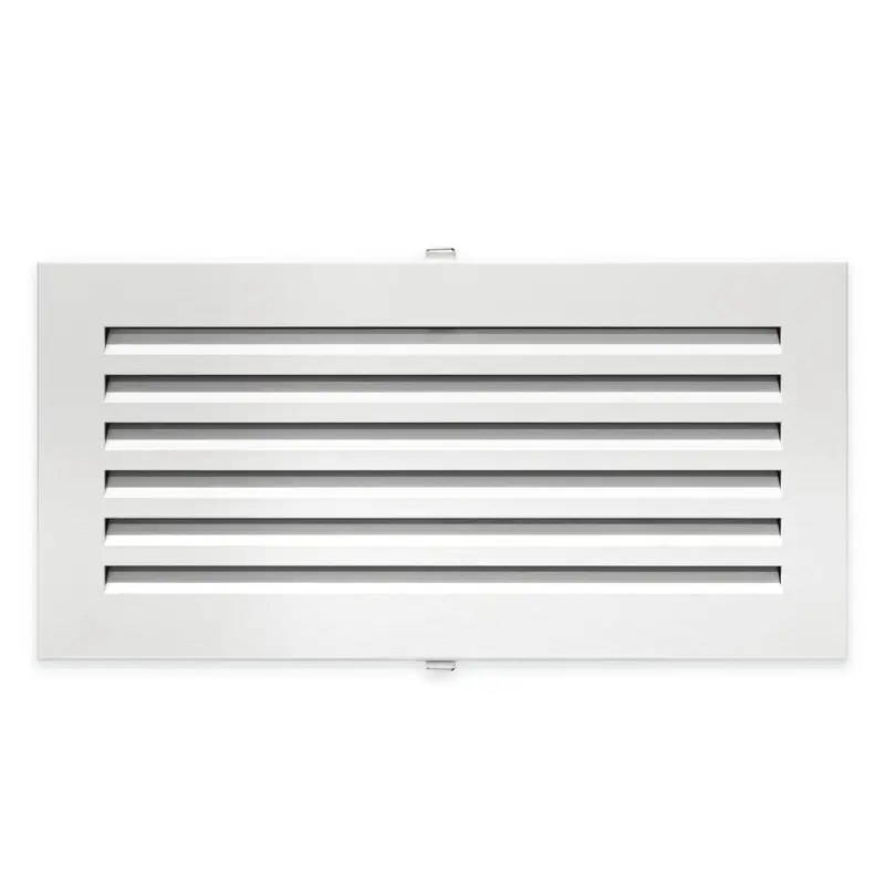 Air Return Wall Vent EZClip 6x12 White