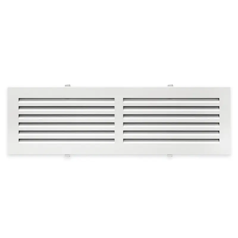 Air Return Wall Vent EZClip 6x30 White