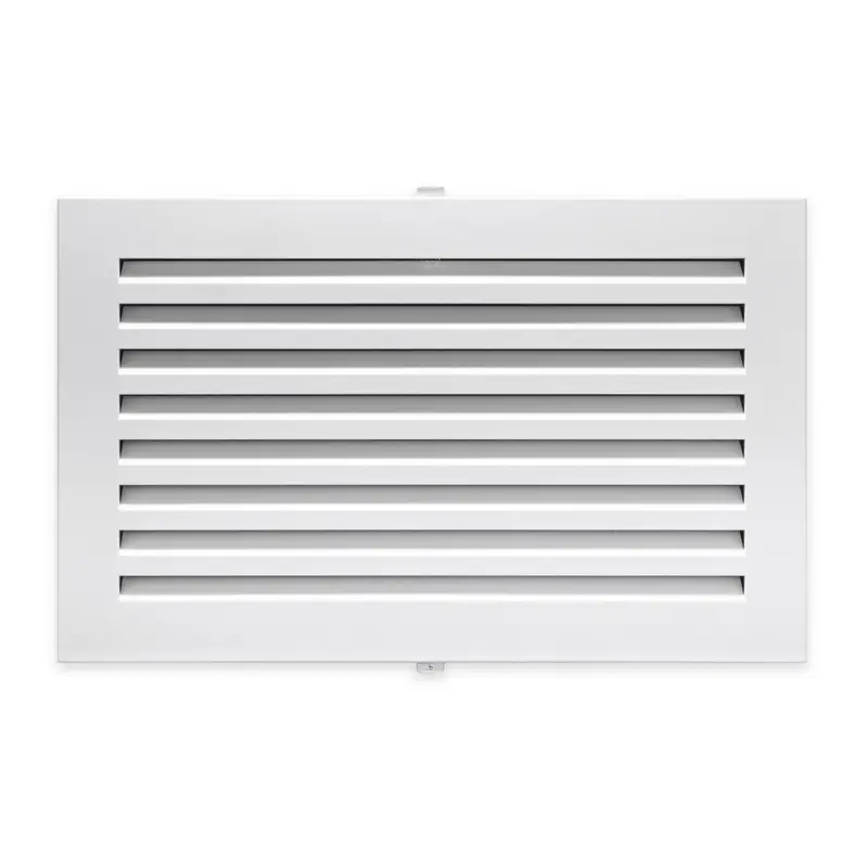Air Return Wall Vent EZClip 8x14 White