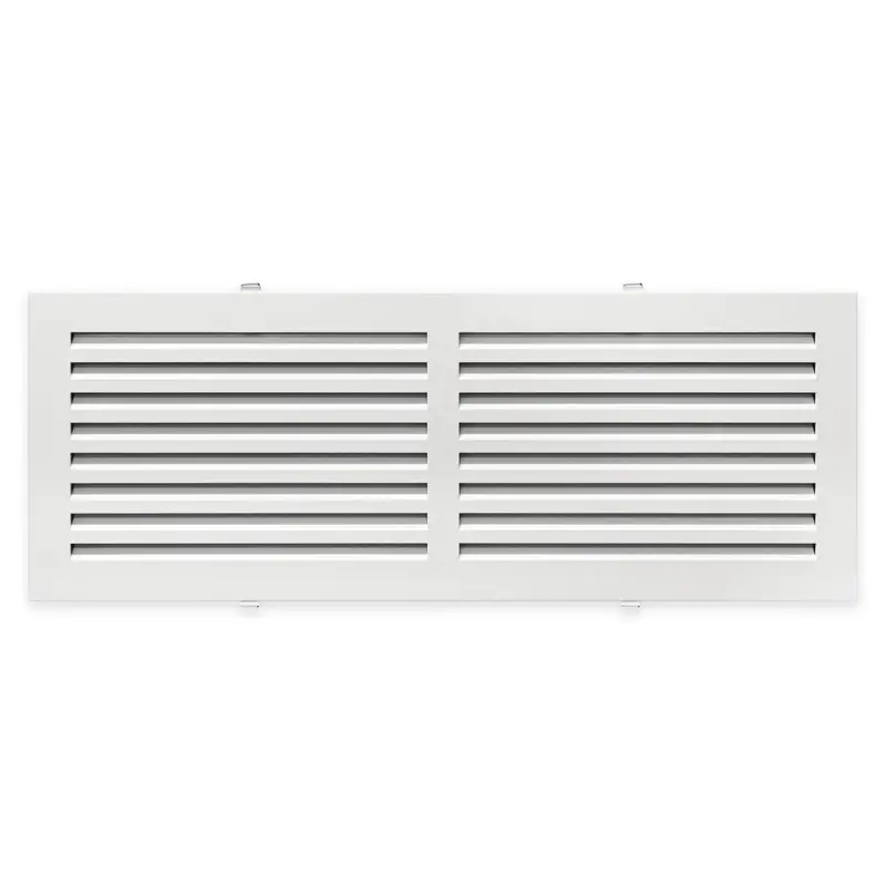 Air Return Wall Vent EZClip 8x30 White
