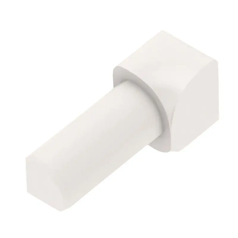 Schluter - RONDEC Inside Corner 90° - PVC Plastic White 1/4" (6 mm)