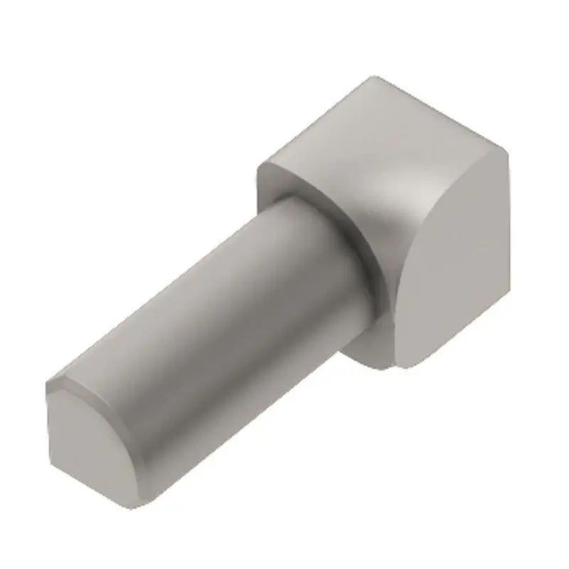 Schluter - RONDEC Inside Corner 90° - Aluminum Anodized Satin Nickel 5/16" (8 mm)