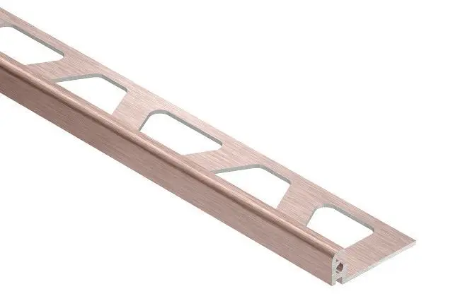 Jolly Edge Trim 3/8" Alum Brush Copper