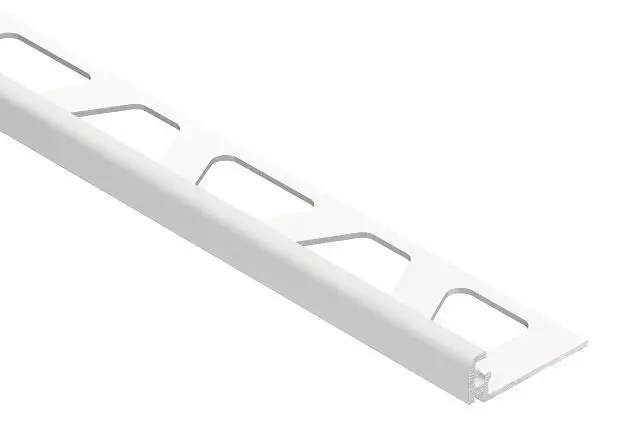 Schluter - JOLLY Wall Tile Edge Trim Aluminum Matte 7/16" (11 mm) x 8' 2-1/2"