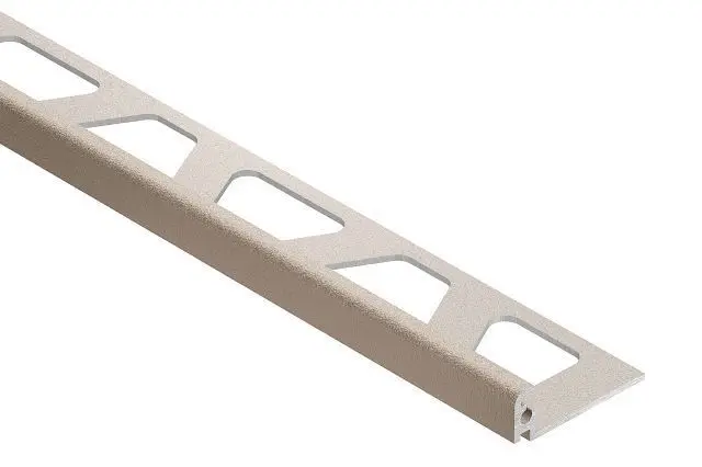 JOLLY EDGE TRIM 7/16" ALUM CREAM 10'