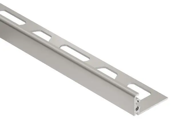 Schluter - JOLLY Wall Tile Edge Trim Aluminum 1/2" (12.5 mm) x 8' 2-1/2"