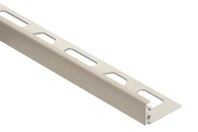 Schluter - JOLLY Wall Tile Edge Trim Aluminum 1/2" (12.5 mm) x 8' 2-1/2"