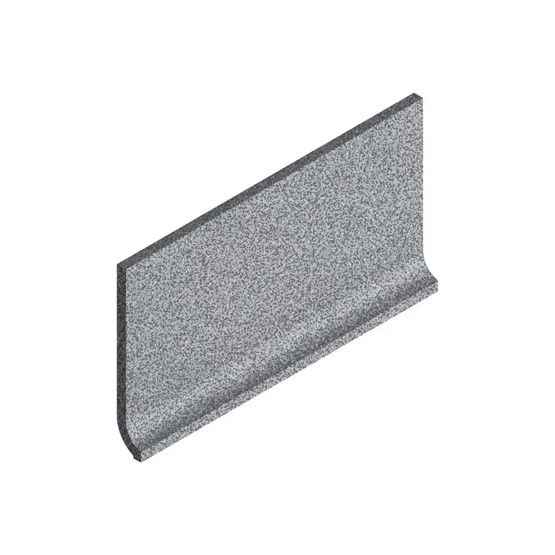 Centura Floor Tiles Dotti Matte Dark Grey Covebase Sit-In 4" x 8" (Pack of 18)