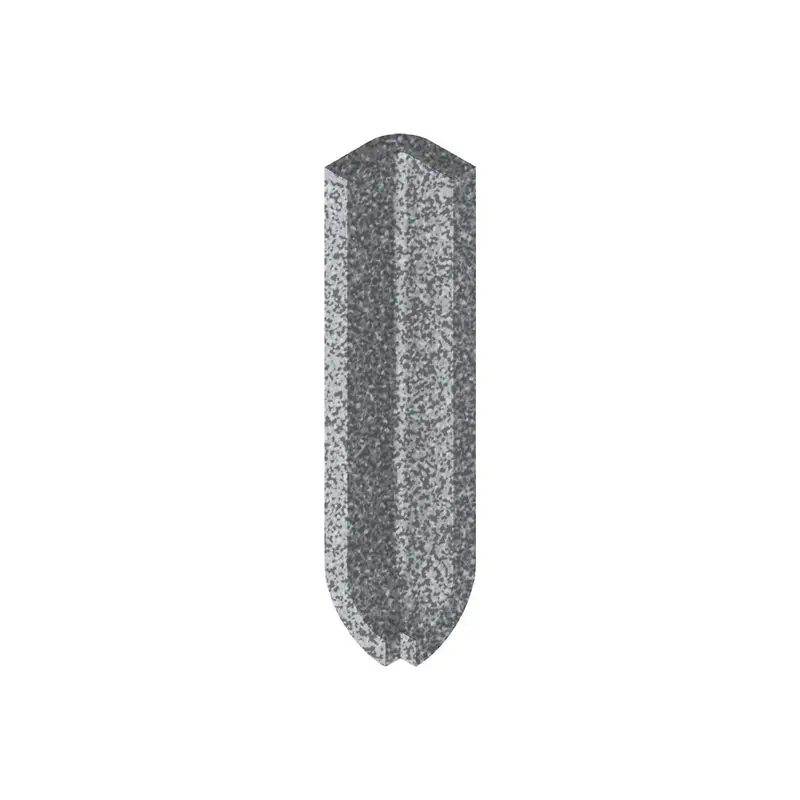 Centura Floor Tiles Dotti Matte Dark Grey Covebase Inside Corner 1" x 4" (Pack of 20)