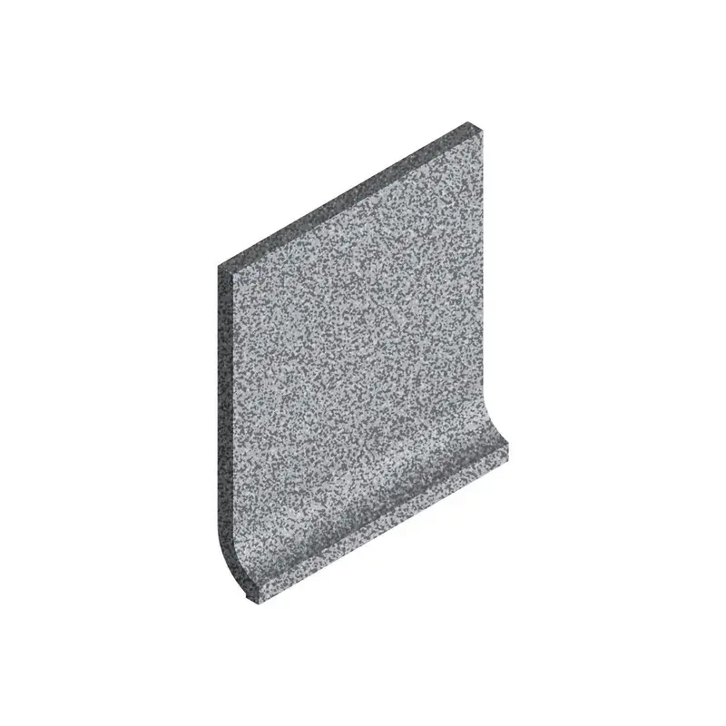 Centura Floor Tiles Dotti Matte Dark Grey Covebase Sit-In 4" x 4" (Pack of 15)