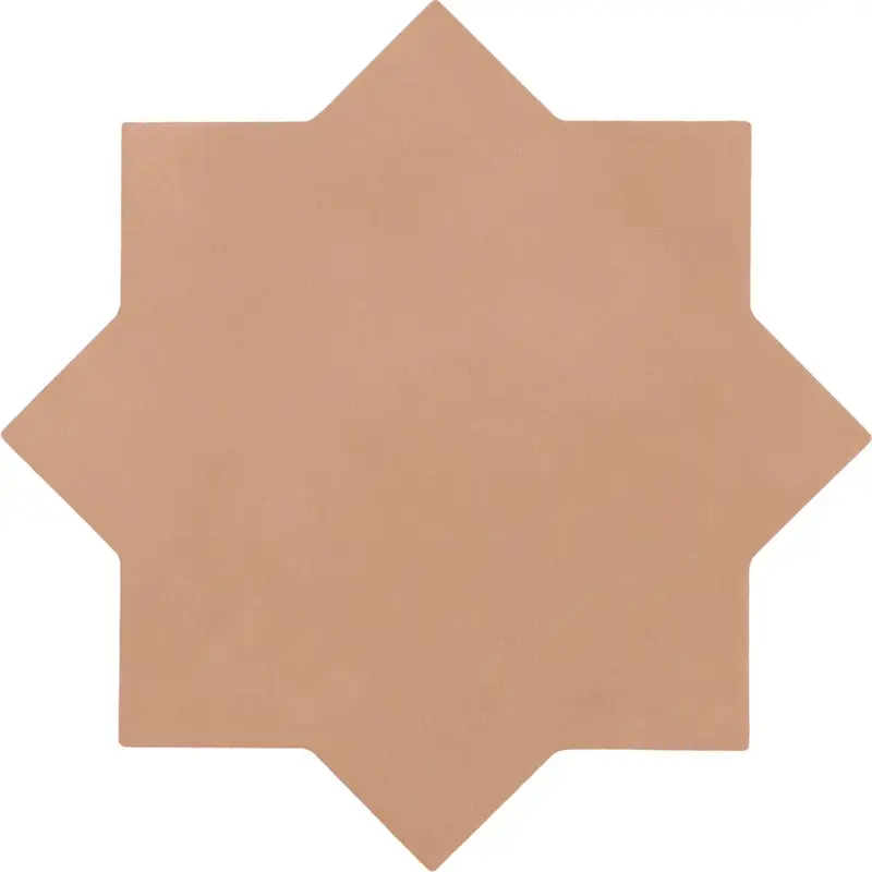Centura Mosaic Kasbah Star Terracotta Matte 6.5" x 6.5"