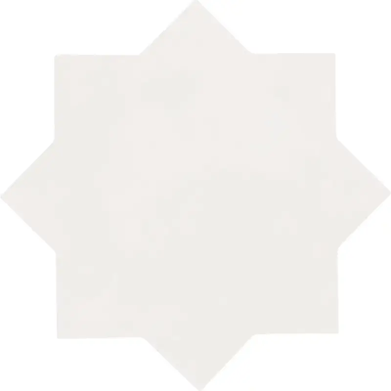 Centura Mosaic Kasbah Star Bone Matte 6.5" x 6.5"