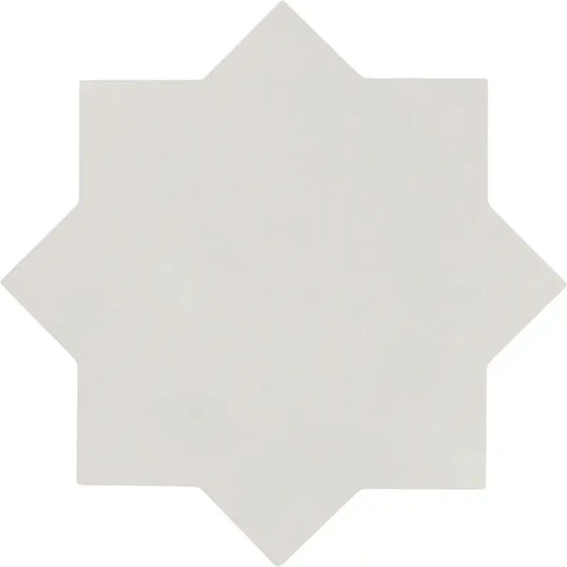 Centura Mosaic Kasbah Star Smoke Matte 6.5" x 6.5"